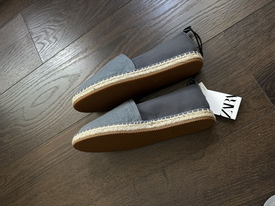 Еспадрильї Zara сірі