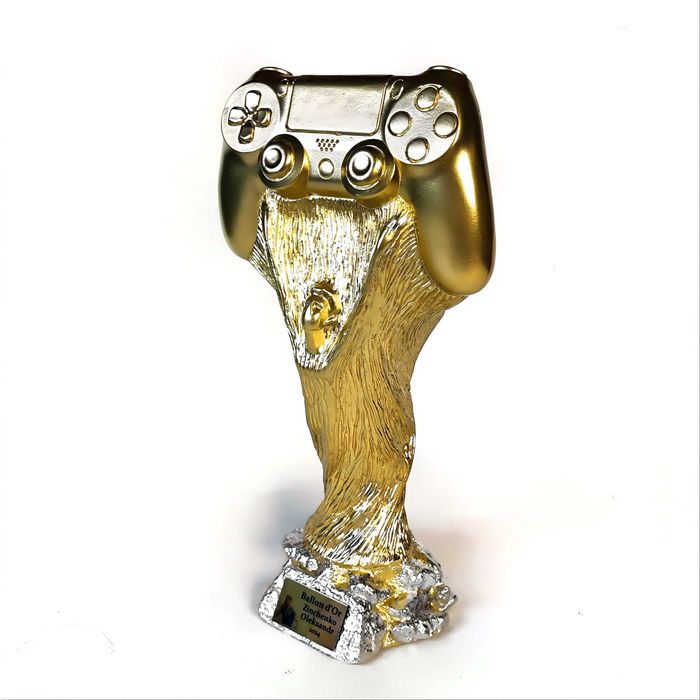 Джостик PS золотий Подарунок кубок