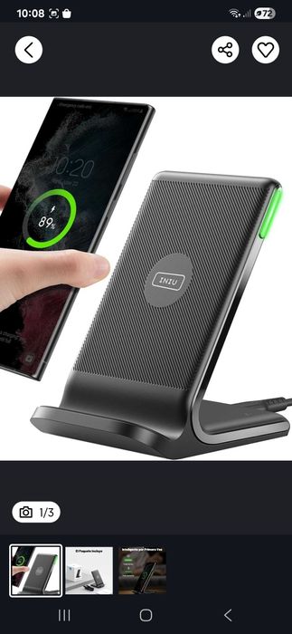 Carregador wireless 15w