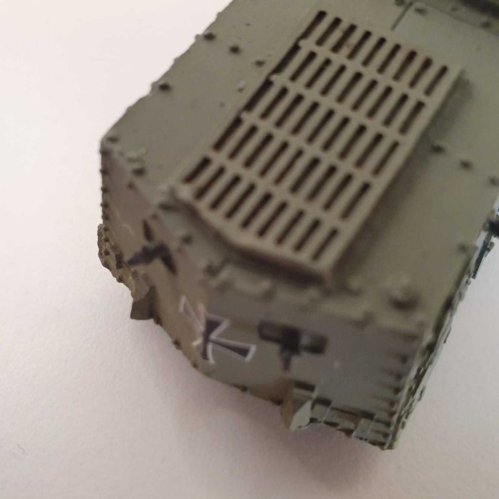 Miniatura de Carro blindado de assalto A7V, Primeira Guerra Mundial.