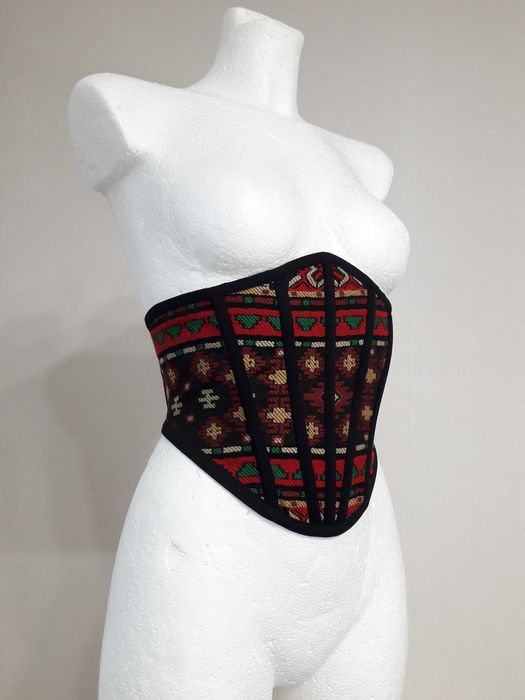 Корсаж, Етно корсет, Підгрудний корсет, Етно пояс Український орнамент