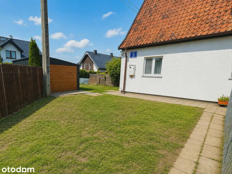 Parter z dwoma ogrodami i garażem*65,5 m²*Centrum Elbląga*ul.Suwalska