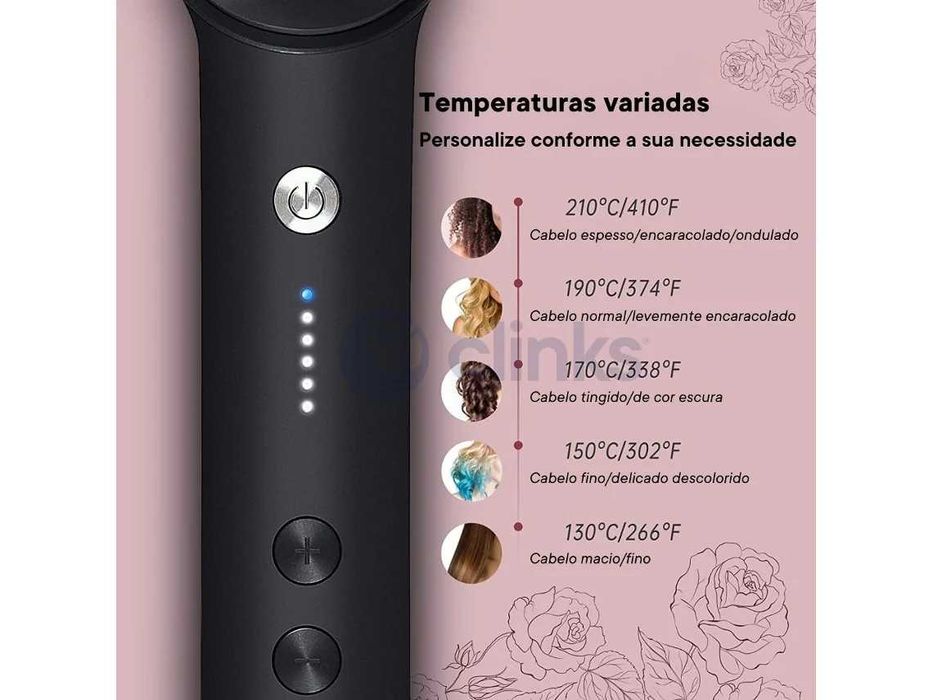 Escova Alisador 3 em 1 - NOVA