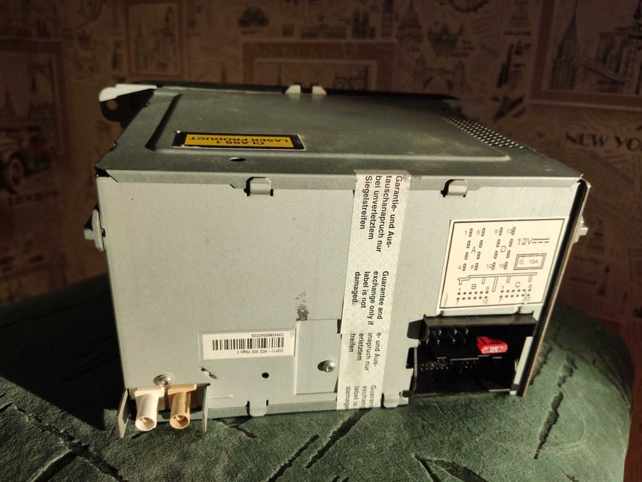 автомагнітола volkswagen passat b6 (2008) рік, оригінальна