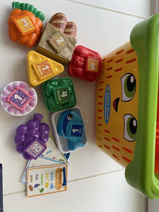 Розвиваючий інтерактивний набір LeapFrog "Кошик та сканер"