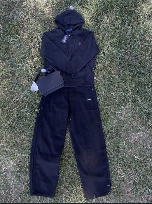 ЗНИЖКА! Джинси Dime чорні, купити джинси дайм, Дайм Вау, широкі