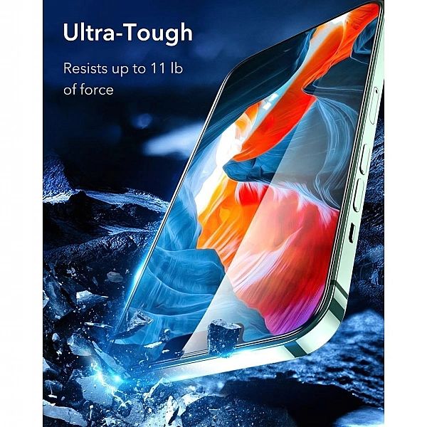 Szkło hartowane ESR do Apple iPhone 13 mini 2 szt. Braders ramka monta