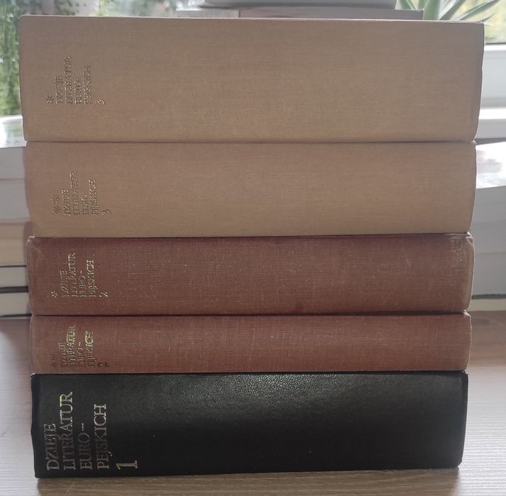 Dzieje literatur europejskich - Red. Władysław Floryan (komplet)