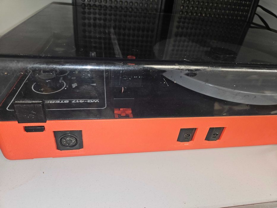 Gramofon ze wzmacniaczem Unitra Fonica WG-417 Stereo Lux + głośniki