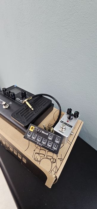 compressor + hub de fonte para pedais