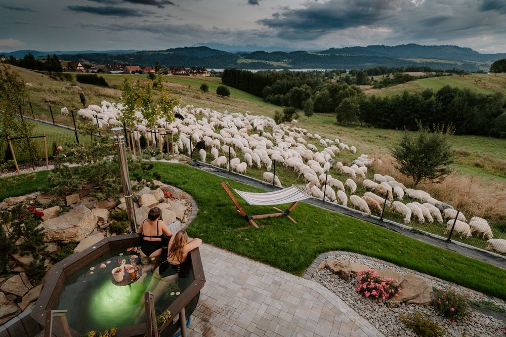 Chata za wsią,Mizerna,kawalerski,góry,wakacje,spa,jezioro,balia,sauna