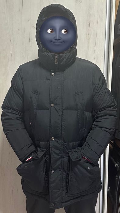Пуховик длинный Tommy Hilfiger ОРИГИНАЛ XL ИДЕАЛ
