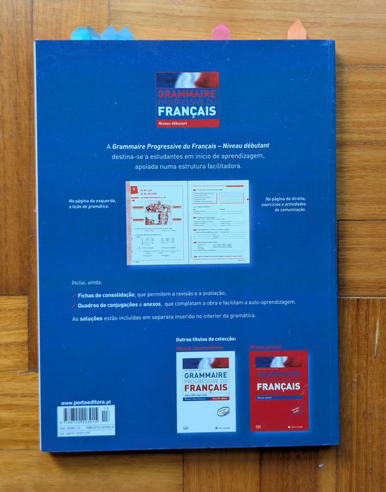 Grammaire Progressive du Français" (Nível Iniciado) + Soluções
