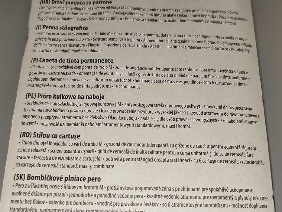 Pióro Stylex Rose Gold Nowe + 6 Nabojów [5]