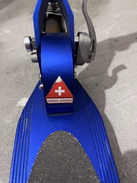 Trotinete Micro dobrável – azul (Swiss Design)