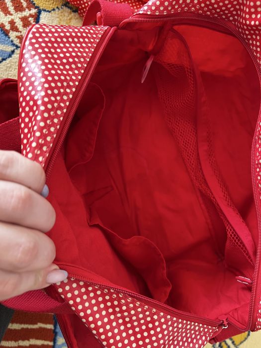 Mala maternidade TucTuc vermelha + Acessorios