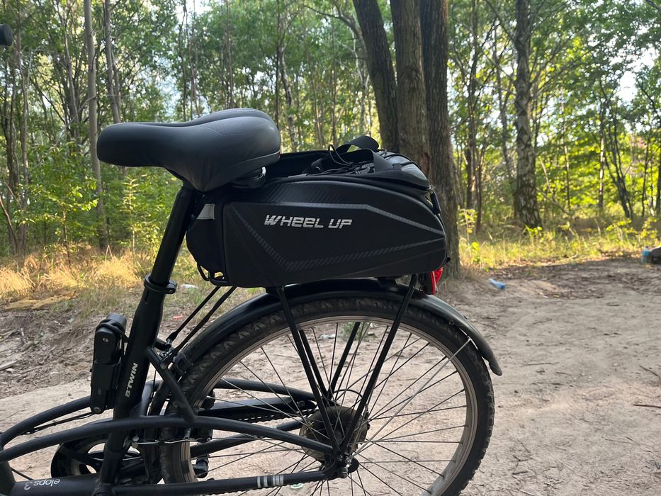 Rower miejski czarny