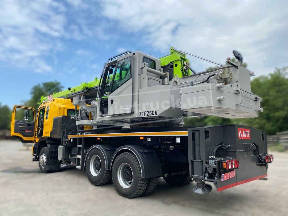 Автокран AVTR-ZM JAC N350 с краном Zoomlion 25 тн висота 40,5 м НОВИЙ