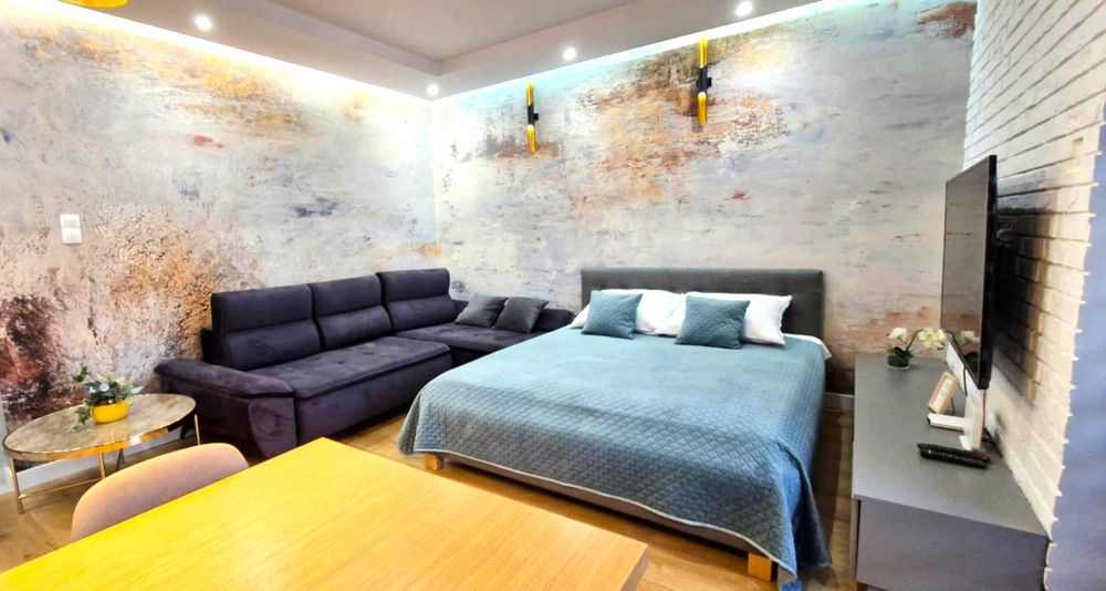 Apartament BLUE CASCADE Dobrego Pasterza, śródmieście, free parking, AQUAPARK. max 4 osoby
