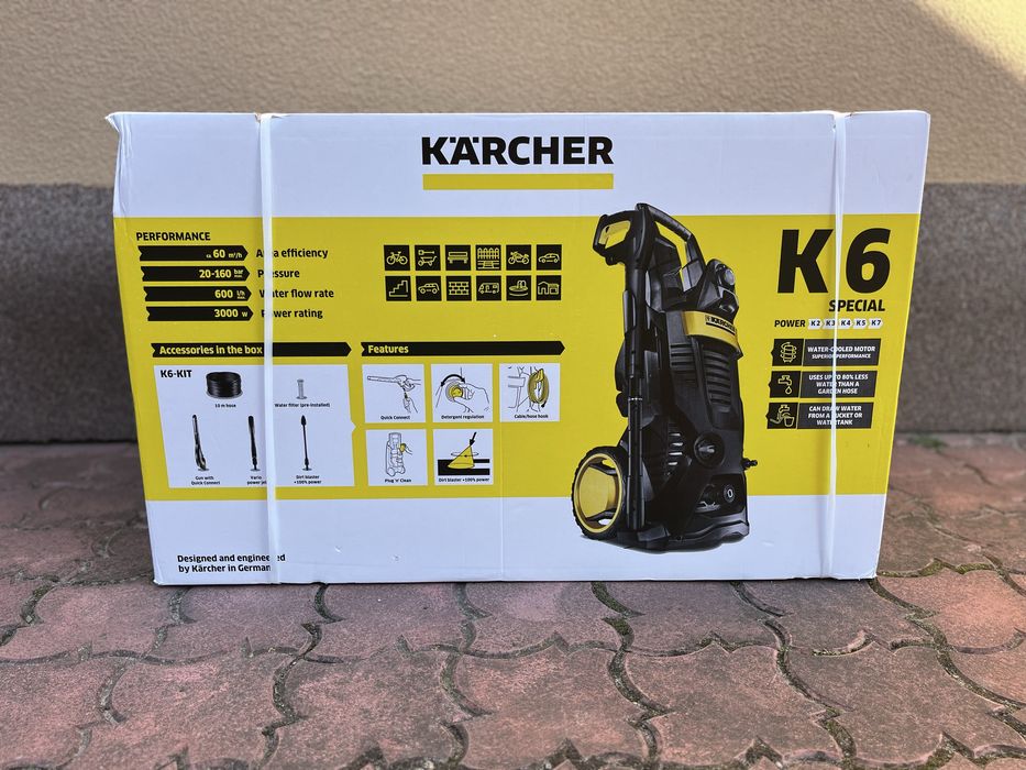 Мийка високого тиску Karcher K6 Special мінімийка