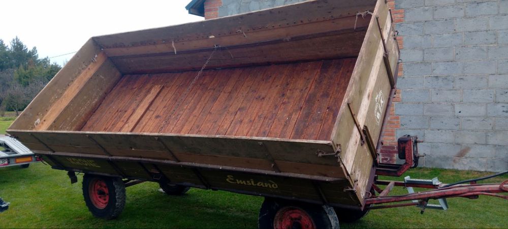 Przyczepa wywrotka niemiecka