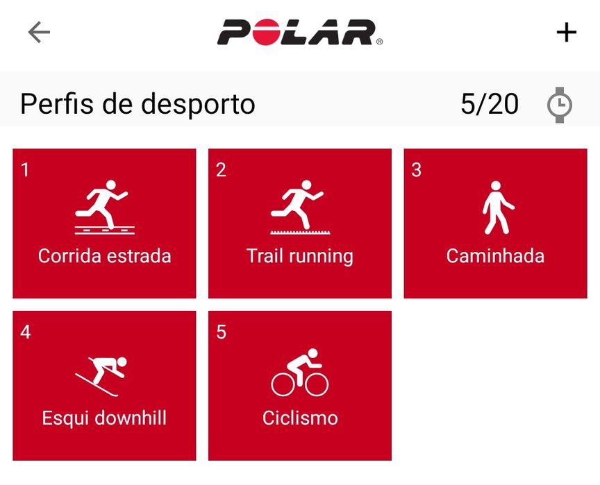 Relógio Polar Grit X