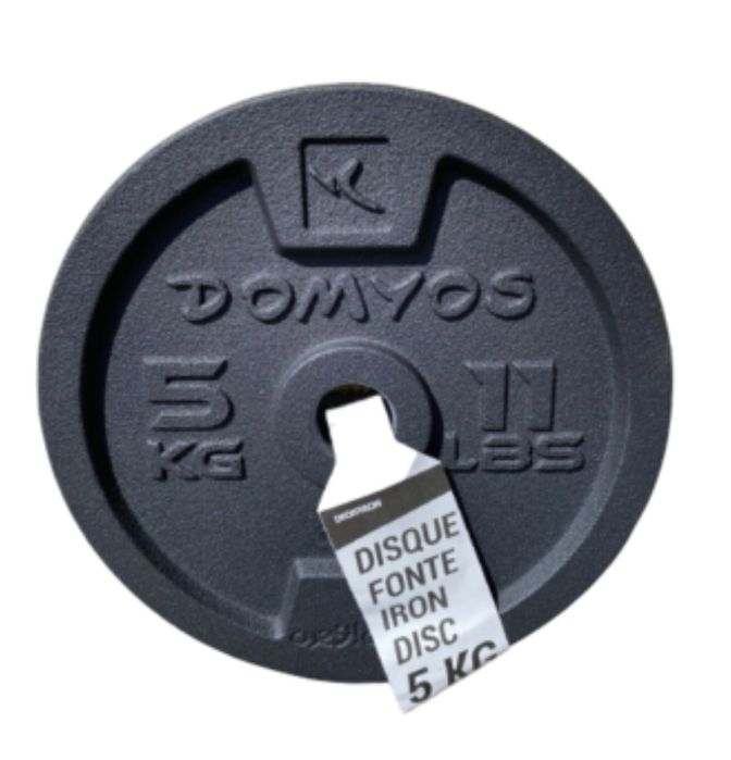 Pesos discos Decathlon 5kg