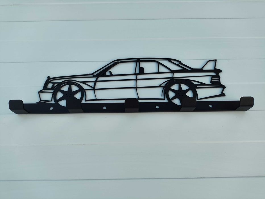 Mercedes 190 Evo 2 DTM wieszak na klucze loft garaż