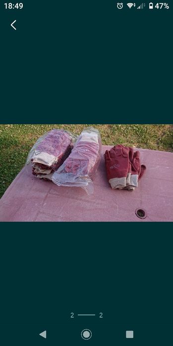 Rękawice Gumowe Robocze EN 388 Typ PV90A