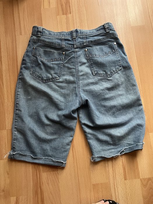 Spodenki jeansowe z bawełny