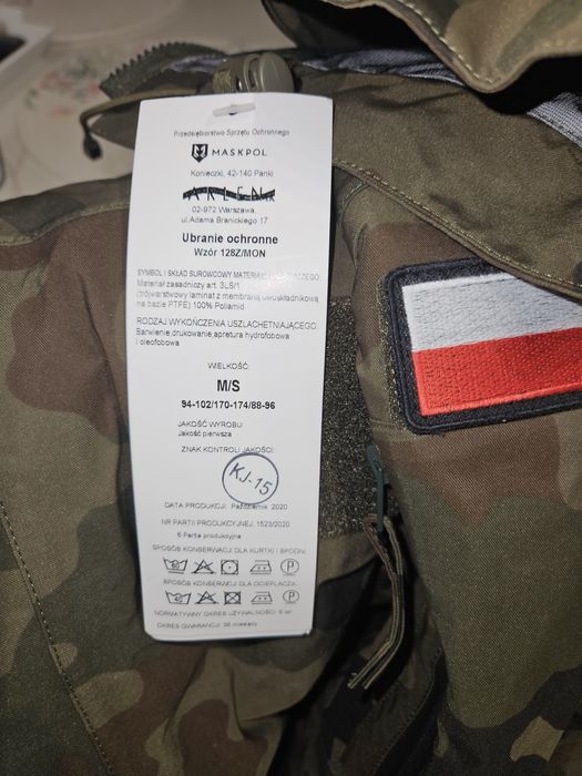 Ubranie ochrone GORETEX