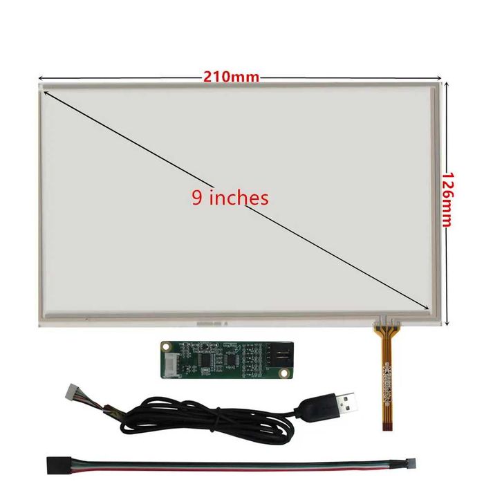 9" дисплей HDMI VGA AV для Raspberry Pi авто FPV
