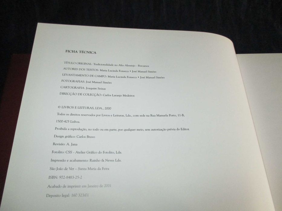 Livro Tradicionalidade no Alto Alentejo Percursos