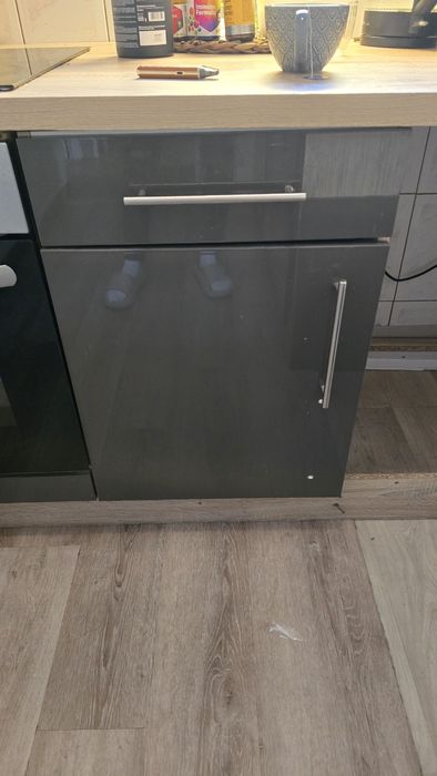 Meble do kuchni z lodówką