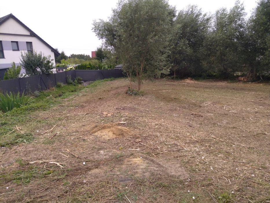 Usługi mulczerem powierzchniowym