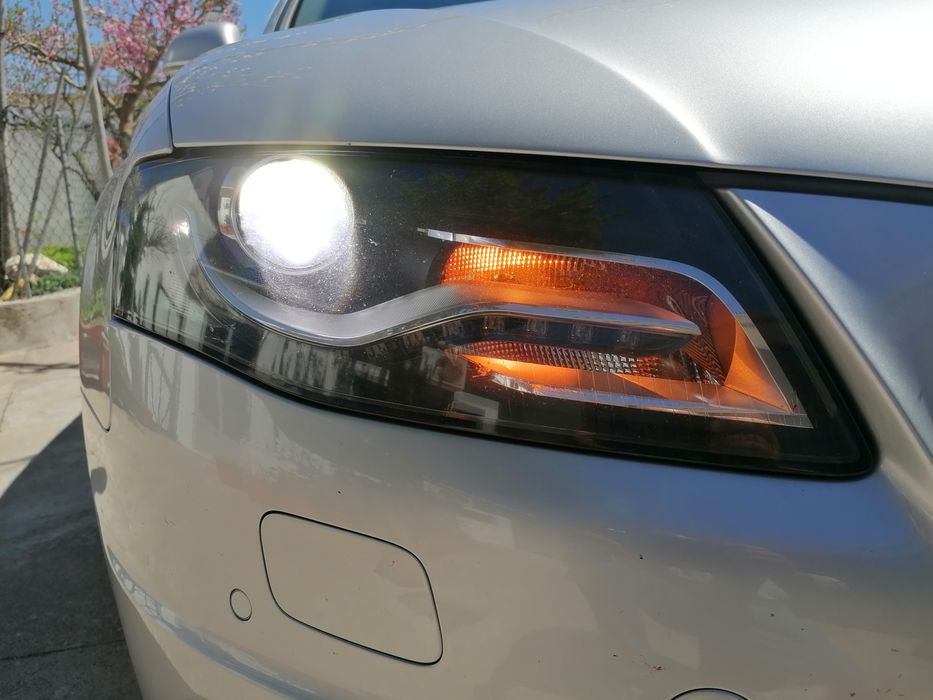 1 par Faróis frente AUDI A4 2010 origem