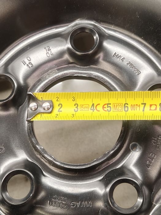 Koło zapasowe 15” stalowe 6Jx15 ET47 5x112 Bridgestone VW Seat Audi