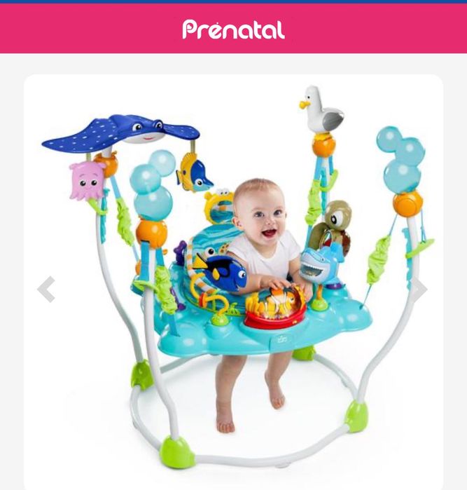 Pula pula, Cadeira baloiço atividades p/ bebé ''Finding Nemo'' Disney
