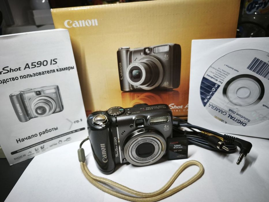 canon a590 is - купить фототехнику, видеоаппаратуру - Цена на OLX.ua