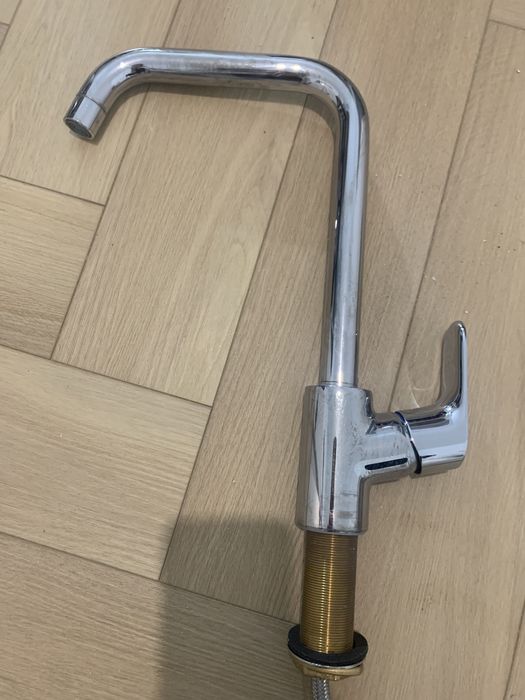 Bateria kuchenna srebrna Hansgrohe Focus M41 chrom