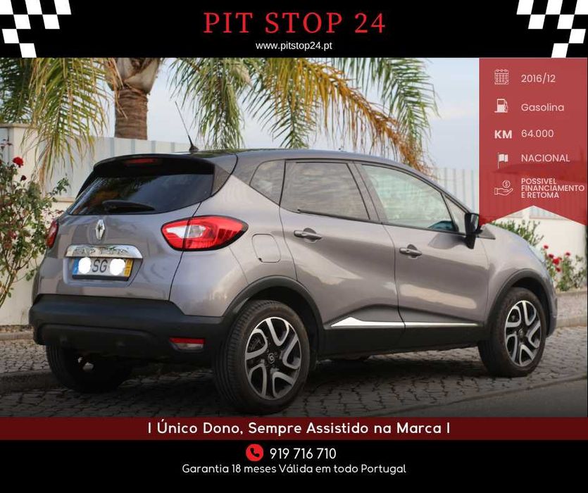 Renault Captur Exclusive SÓ 64Mil foto 4