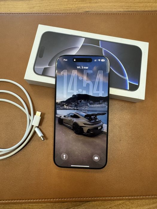 iPhone 16 Pro Max 256GB Black Titanium | Bateria 96% | Gwarancja