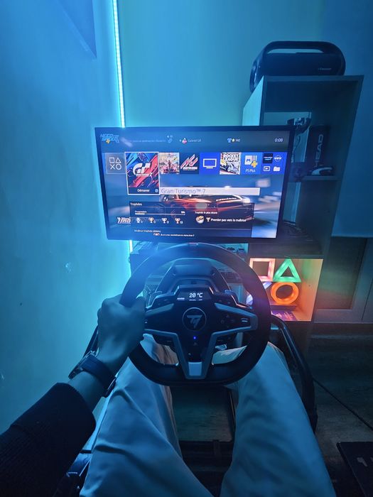 Simulador de Condução Completo PS4/PS5/PC - Thrustmaster T248 + Cockpit F-GT Lite + Extras (Excelente Estado)