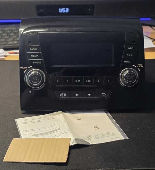 Radio radioodtwarzacz fiat ducato peugeot boxer citroen jumper III