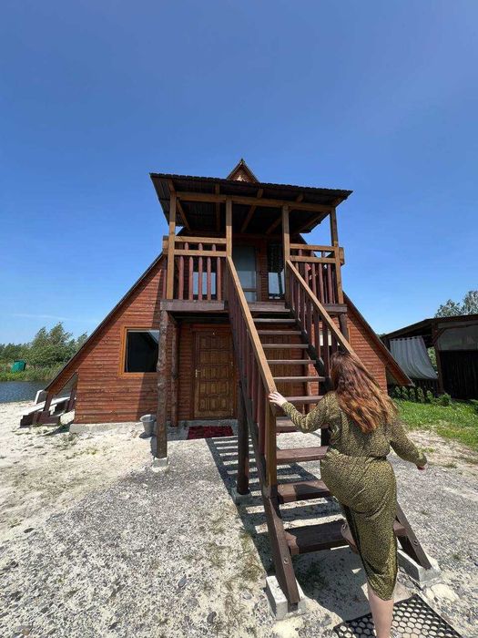 Продаж земельної ділянки 115сот з відпочинковим комплексом, с. Вовчухи