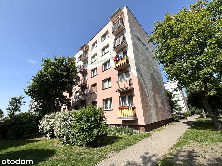 3-pokojowe mieszkanie 60,4m2, IV piętro, dostępne od zaraz