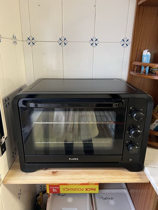 Mini Forno FLAMA 1538FL – 45L – Ventilado – Excelente estado