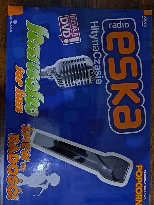 Zestaw do karaoke Eska z mikrofonem