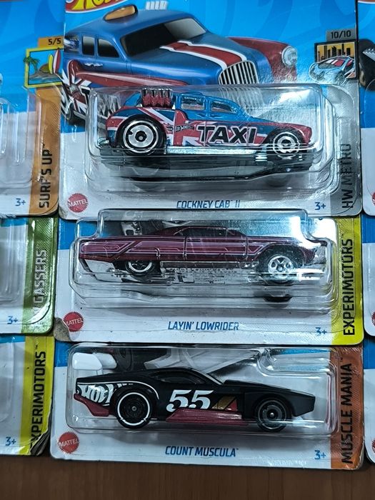Lote de 9 Hot Wheels Exóticos