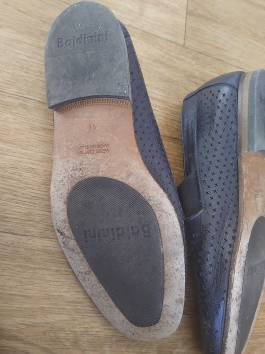 Кожаные мужские туфли Baldinini